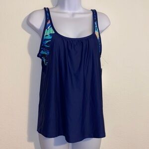 🏝️New🏝️ Next Women's Impact Double Up Tankini Top